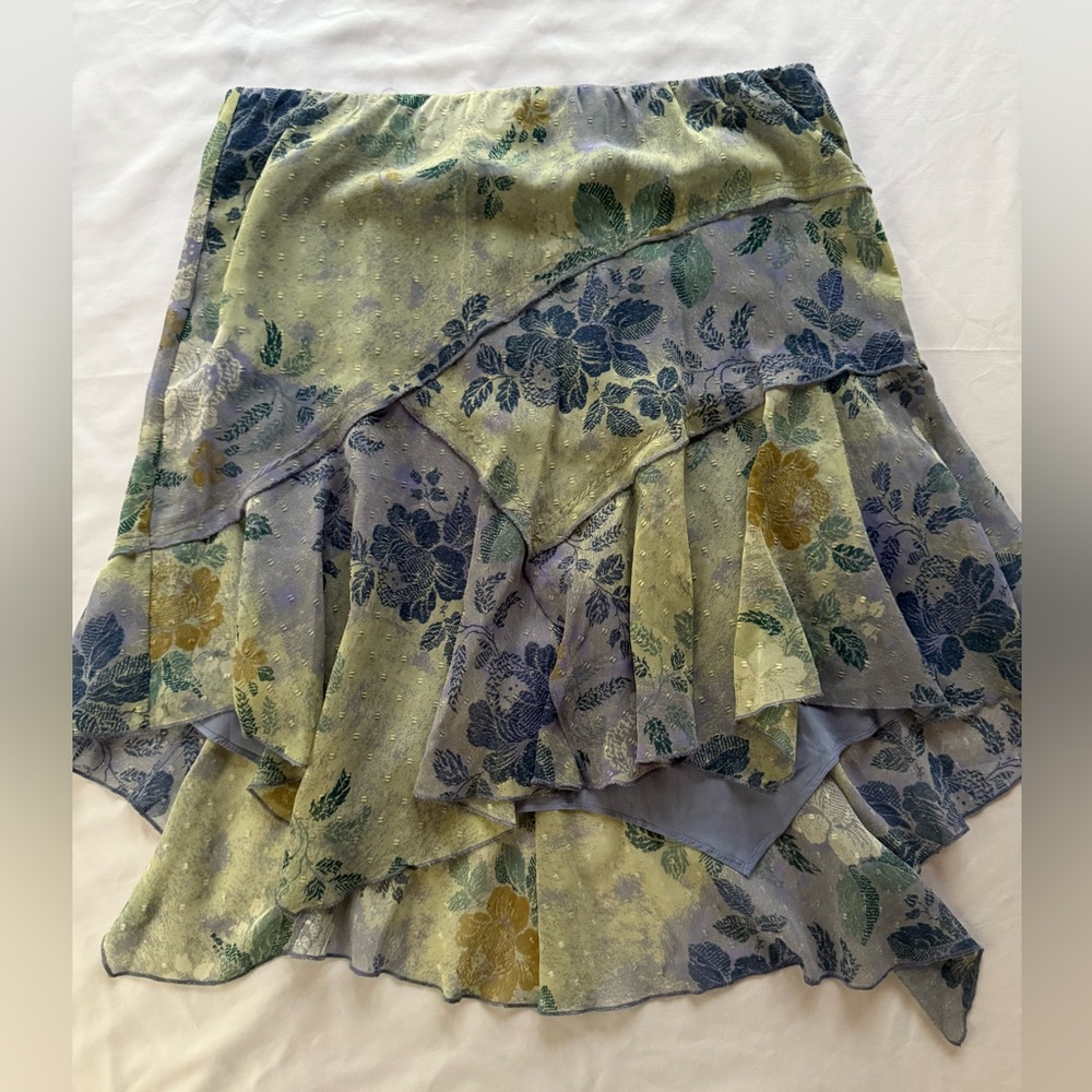 Free People Milly Asymmetrical Skirt Medium NWT